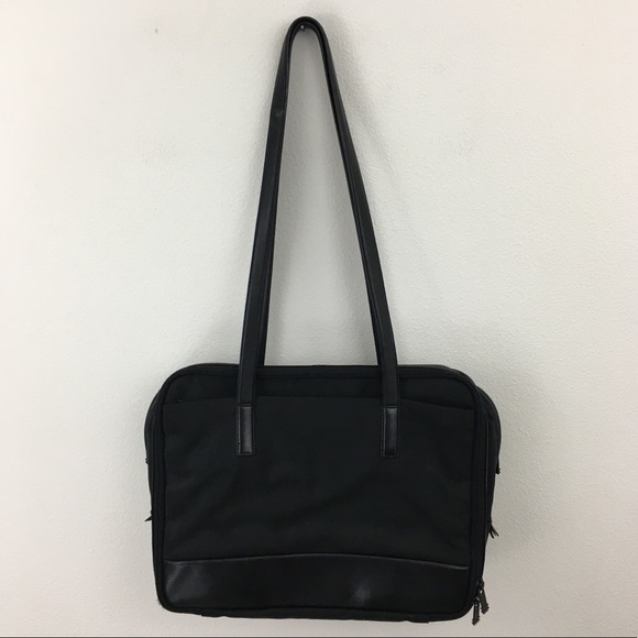 Tumi | Canvas & Leather Laptop Bag - Picture 6 of 16